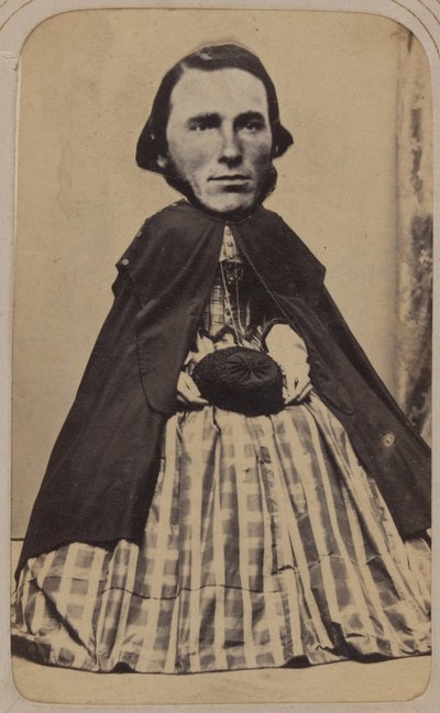 [Album portretów kolażowych Carte-de-visite], lata 50.-90. autorstwa Unbekannt