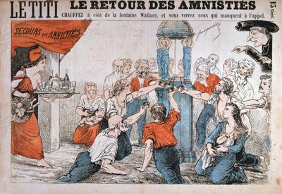 Rysunek, Komuna Paryska, 1871 autorstwa Unbekannt
