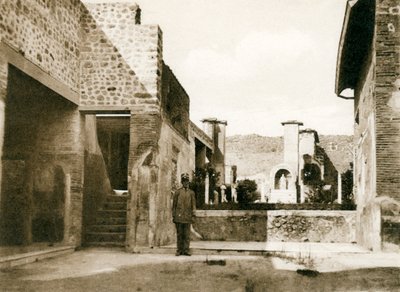 Dom Marco Lucretius Fronto, Pompeje, Włochy, ok. 1900 autorstwa Unbekannt