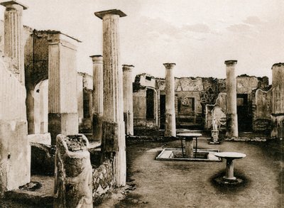 Dom Marco Olconio, Pompeje, Włochy, ok. 1900 autorstwa Unbekannt