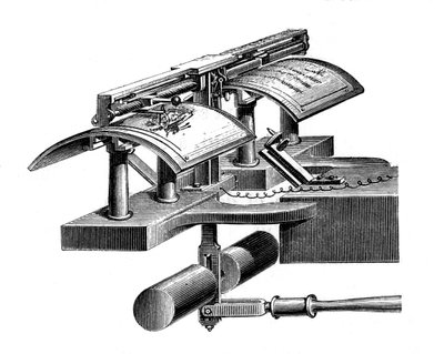 Pantelograf Caselli, 1874 autorstwa Unbekannt