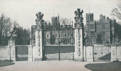 Zamek Ashby, Northants, ok. 1915 r. autorstwa Unbekannt
