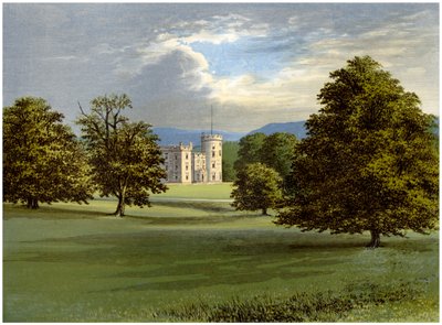 Zamek Forbes, Aberdeenshire, Szkocja, dom Lorda Forbesa, ok. 1880 r. autorstwa Unbekannt