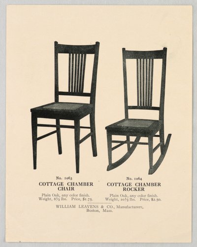 Ilustracja do katalogu, Projekty na krzesła, 1904–2005 autorstwa Unbekannt