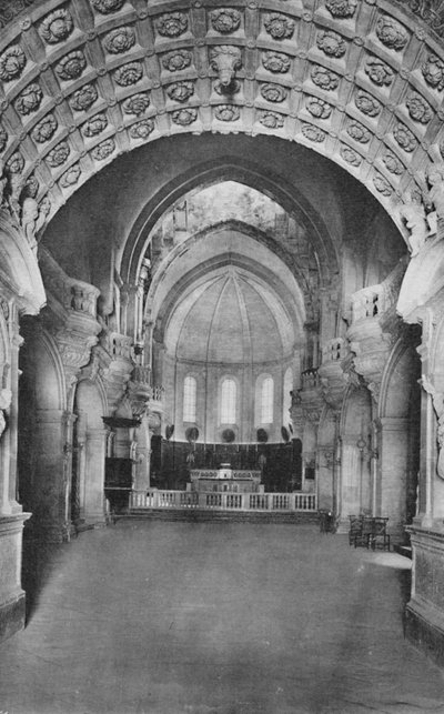 Katedra DAvignon. - Katedra Wewnątrz, c1925 autorstwa Unbekannt
