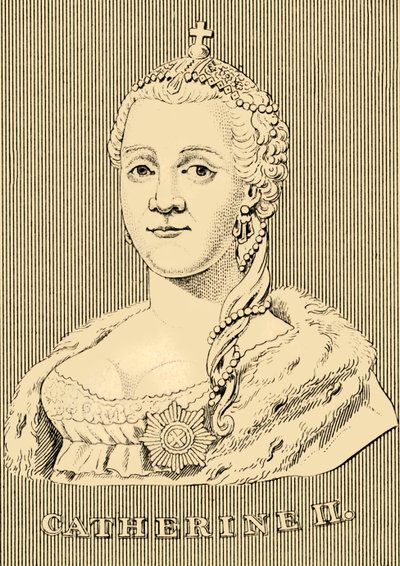 Katarzyna II, 1729-1796, 1830. autorstwa Unbekannt