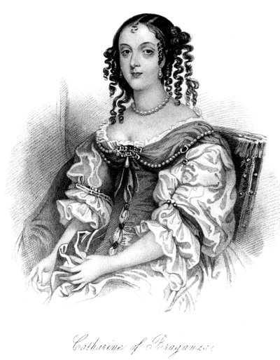 Katarzyna z Braganzy 1638-1705 autorstwa Unbekannt