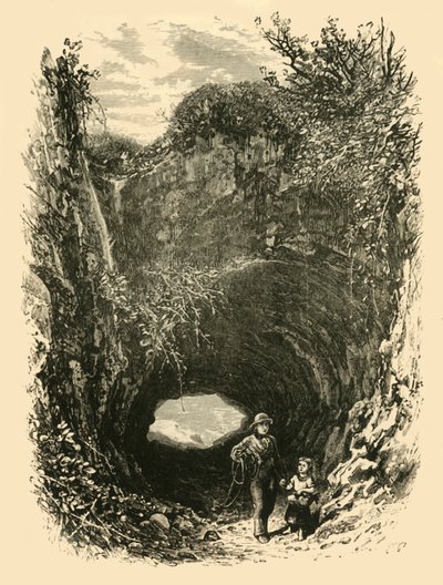 Jaskinia w Pegwell Bay, 1898. autorstwa Unbekannt