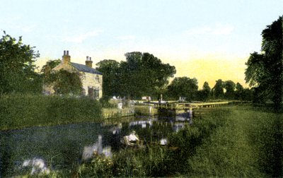 Caversham Lock, Berkshire, XX wiek autorstwa Unbekannt