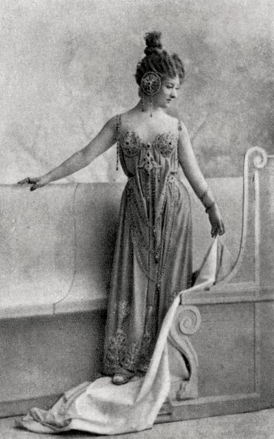 Cecile Sorel, francuska aktorka, 1893 autorstwa Unbekannt