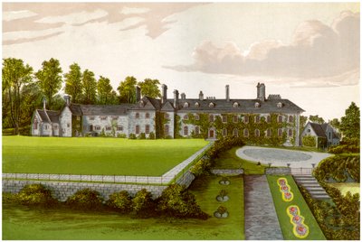 Cefn Mably, Glamorgan, Walia, dom rodziny Kemeys-Tynte, ok. 1880 autorstwa Unbekannt