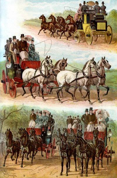 Słynne drużyny w parku, 1887 autorstwa Unbekannt