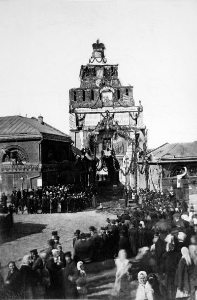 Obchody 500. rocznicy bitwy pod Kulikowem, Rosja, 1880 autorstwa Unbekannt