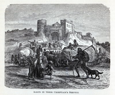 Celtowie w służbie wodzów, 1882 r autorstwa Unbekannt