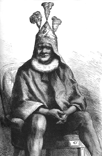 Cetewayo, król Zulusów, ok. 1880 autorstwa Unbekannt