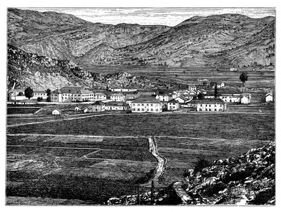 Cetinje, Czarnogóra, c1890 autorstwa Unbekannt