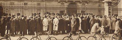 Zmiana warty, Pałac Buckingham, 4 grudnia 1936 1937 autorstwa Unbekannt