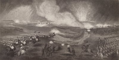 Szarża wojsk brytyjskich na drodze do Windlesham, 24 kwietnia 1854, 1854 1909 autorstwa Unbekannt