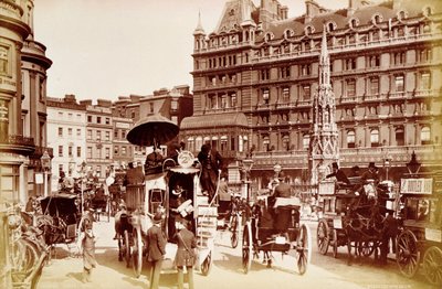 Charing Cross, Londyn, ok. 1900 autorstwa Unbekannt