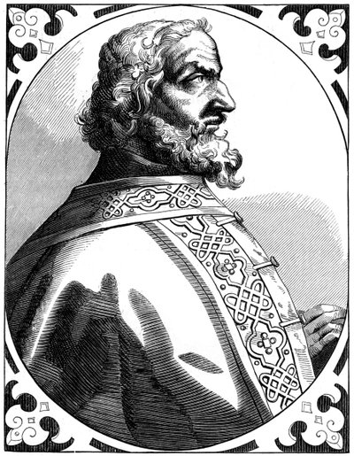 Karol Wielki 712-814, cesarz rzymski i król Franków, XVI wiek 1849 autorstwa Unbekannt