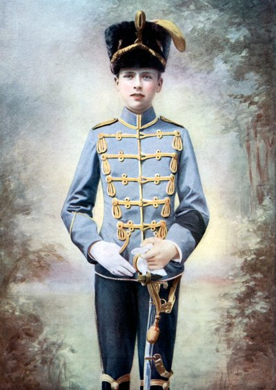 Karol Edward, książę Sachsen-Coburg i Gotha 1884-1954, ok. 1900 autorstwa Unbekannt