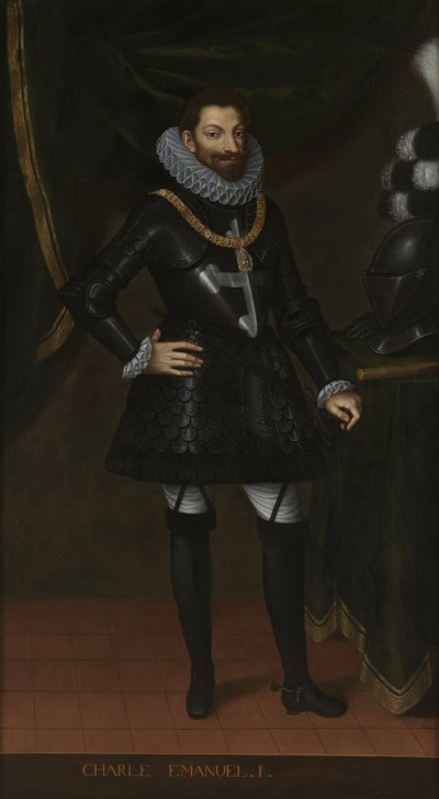 Karol Emanuel I 1562-1630, książę Sabaudii autorstwa Unbekannt