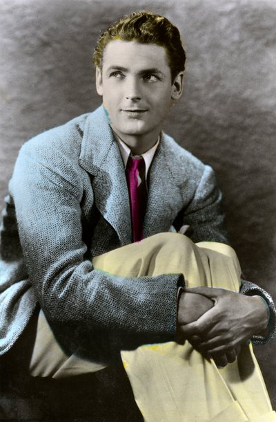 Charles Farrell 1901-1990, amerykański aktor, XX wiek autorstwa Unbekannt