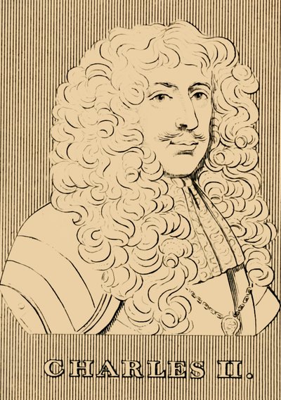 Karol II, 1630-1685, 1830. autorstwa Unbekannt