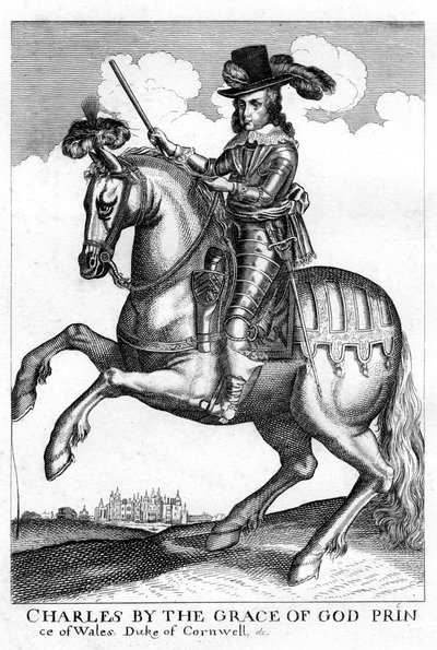 Karol II z Anglii, XVII wiek autorstwa Unbekannt