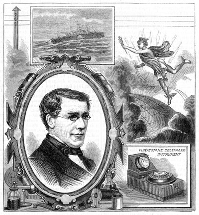 Charles Wheatstone 1802-1875, brytyjski fizyk, 1882 autorstwa Unbekannt