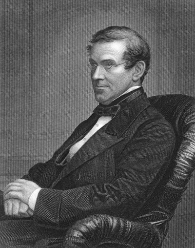 Charles Wheatstone 1802-1875, brytyjski fizyk, XIX wiek autorstwa Unbekannt