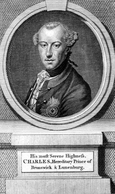 Karol Wilhelm Ferdynand, książę Brunszwiku, 1735-1806 autorstwa Unbekannt