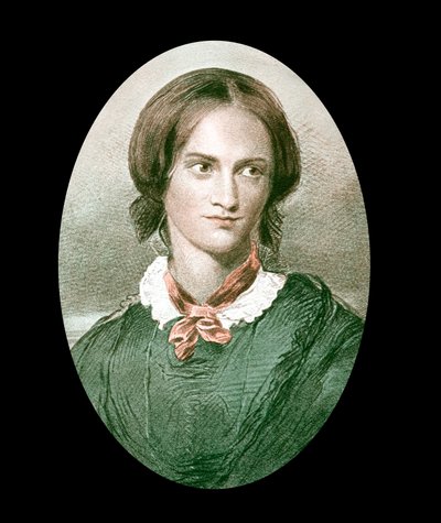 Charlotte Bronte, angielska powieściopisarka, połowa XIX wieku autorstwa Unbekannt
