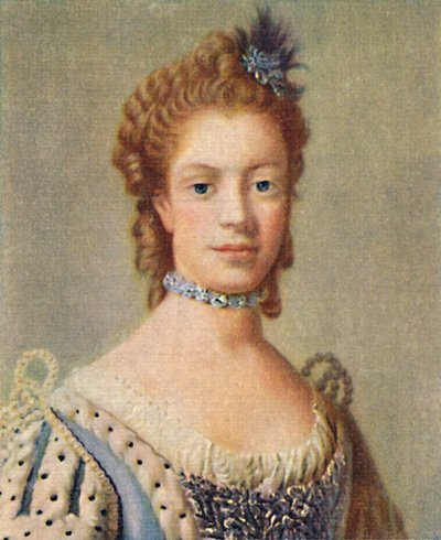 Charlotte z Meklemburgii, 1935 autorstwa Unbekannt