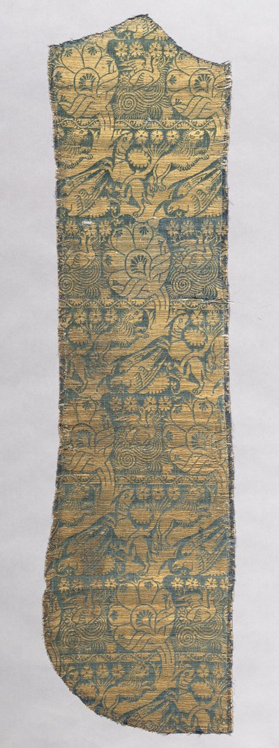 Fragment ornatu z realistycznymi zwierzętami, ok. 1930 r. 1420. autorstwa Unbekannt