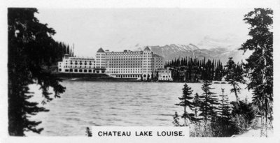 Chateau Lake Louise, Alberta, Kanada, ok. 1920 r. autorstwa Unbekannt