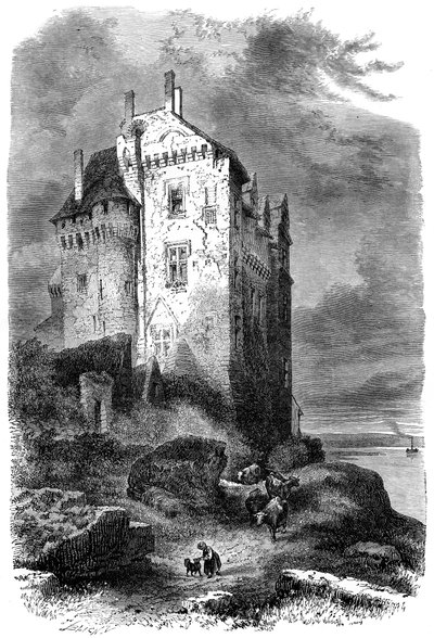Chateau de Montsoreau, Francja, XV wiek 1882-1884 autorstwa Unbekannt