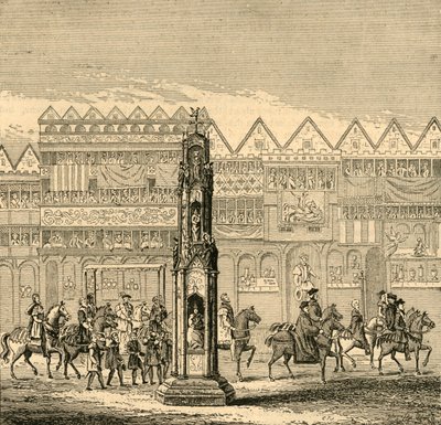 Krzyż Cheapside, jaki pojawił się w latach 1547, 1897. autorstwa Unbekannt