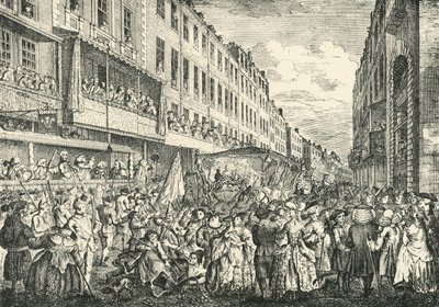 Cheapside w Dzień Lorda Burmistrza, 1761, 1925. autorstwa Unbekannt