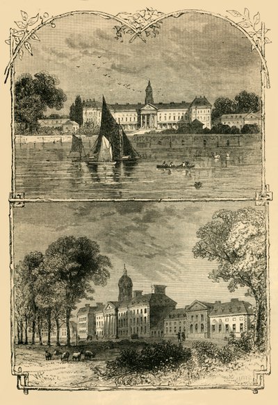 Szpital Chelsea, ok. 1876 r. autorstwa Unbekannt