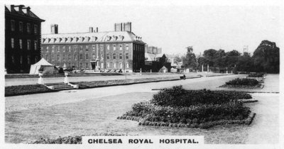 Chelsea Royal Hospital, Londyn, ok. 1920 autorstwa Unbekannt