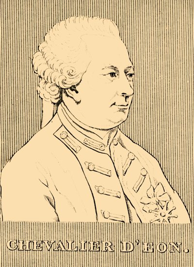 Kawaler DEon, 1728-1810, 1830. autorstwa Unbekannt