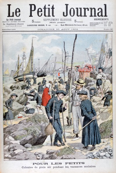 Obóz Wakacyjny dla Dzieci podczas wakacji szkolnych, 1903 autorstwa Unbekannt