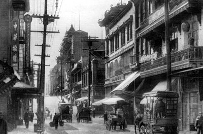 Chinatown, San Francisco, USA, 1926 autorstwa Unbekannt