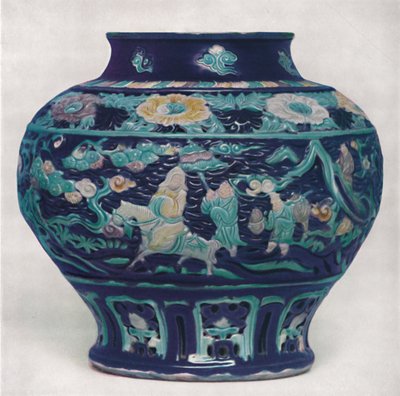 Chiński słoik na wino. Okres Ming, 1368-1644, 1928 autorstwa Unbekannt