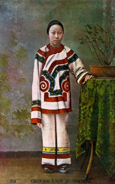 Chinka, Hongkong, XX w. autorstwa Unbekannt