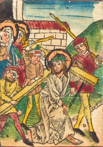 Chrystus niosący krzyż, ok. godz. 14701480. autorstwa Unbekannt