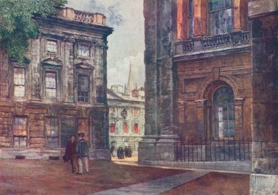 Kościół Chrystusa - Czworobok Peckwater, 1906 autorstwa Unbekannt