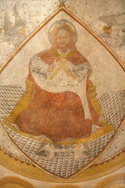 Chrystus Pantokrator (w chwale). Bazylika Paray le Monial Paray le Monial Francja autorstwa Unbekannt