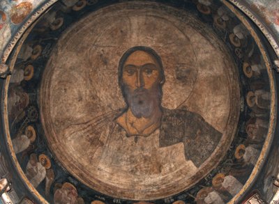 Chrystus Pantokrator, ok. 1350 autorstwa Unbekannt